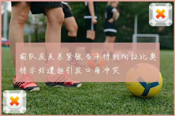 前队友关系紧张洛卡特利向拉比奥特示好遭拒引发口角冲突